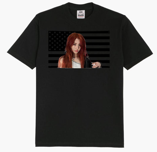 YUNJIN FLAG TEE